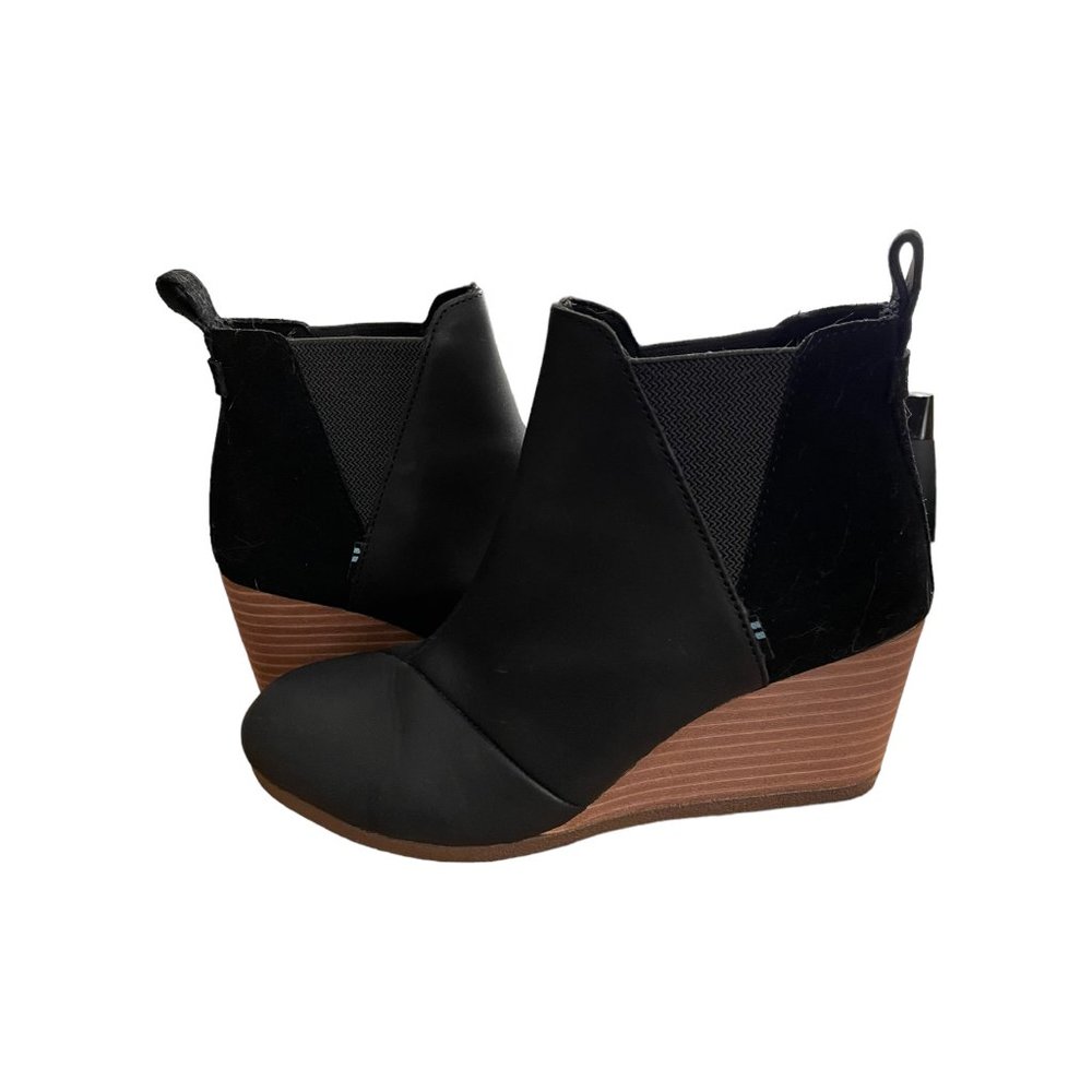 Kelsey Wedge Booties